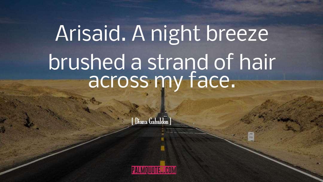 Diana Gabaldon Quotes: Arisaid. A night breeze brushed