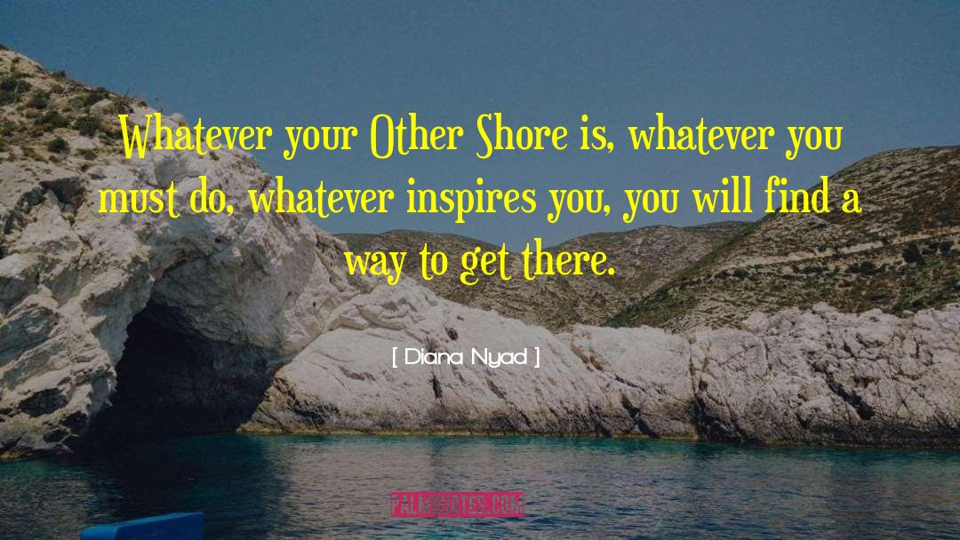 Diana Nyad Quotes: Whatever your Other Shore is,