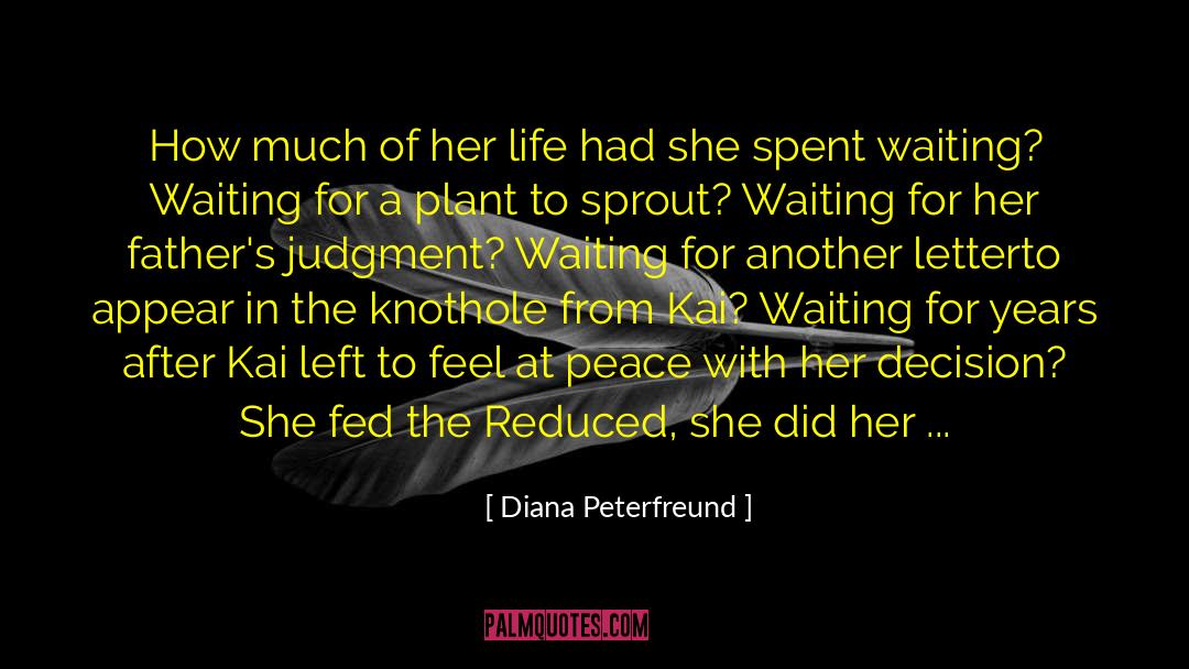 Diana Peterfreund Quotes: How much of her life