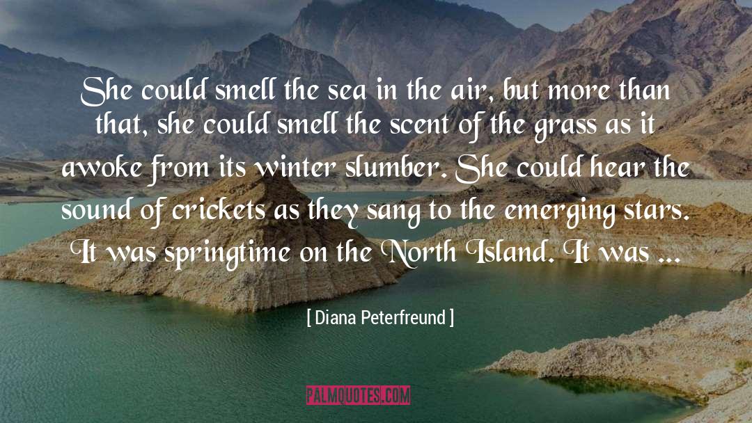 Diana Peterfreund Quotes: She could smell the sea