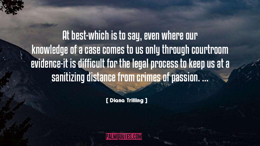 Diana Trilling Quotes: At best-which is to say,