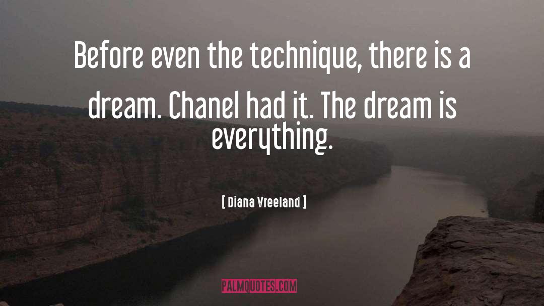 Diana Vreeland Quotes: Before even the technique, there