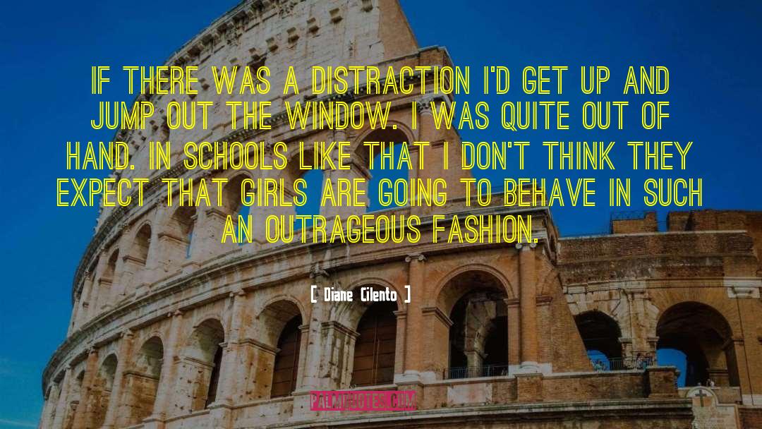 Diane Cilento Quotes: If there was a distraction