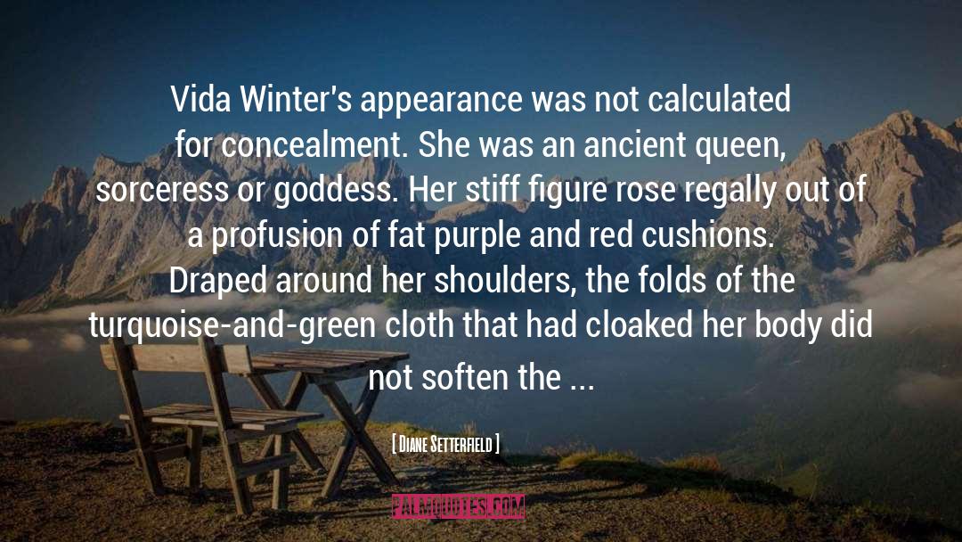 Diane Setterfield Quotes: Vida Winter's appearance was not