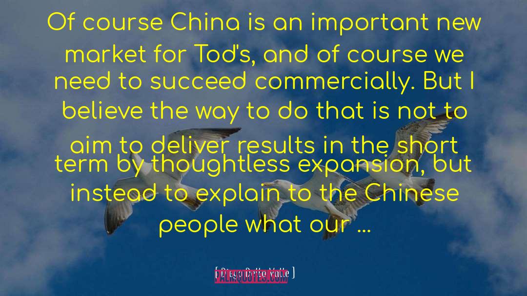 Diego Della Valle Quotes: Of course China is an