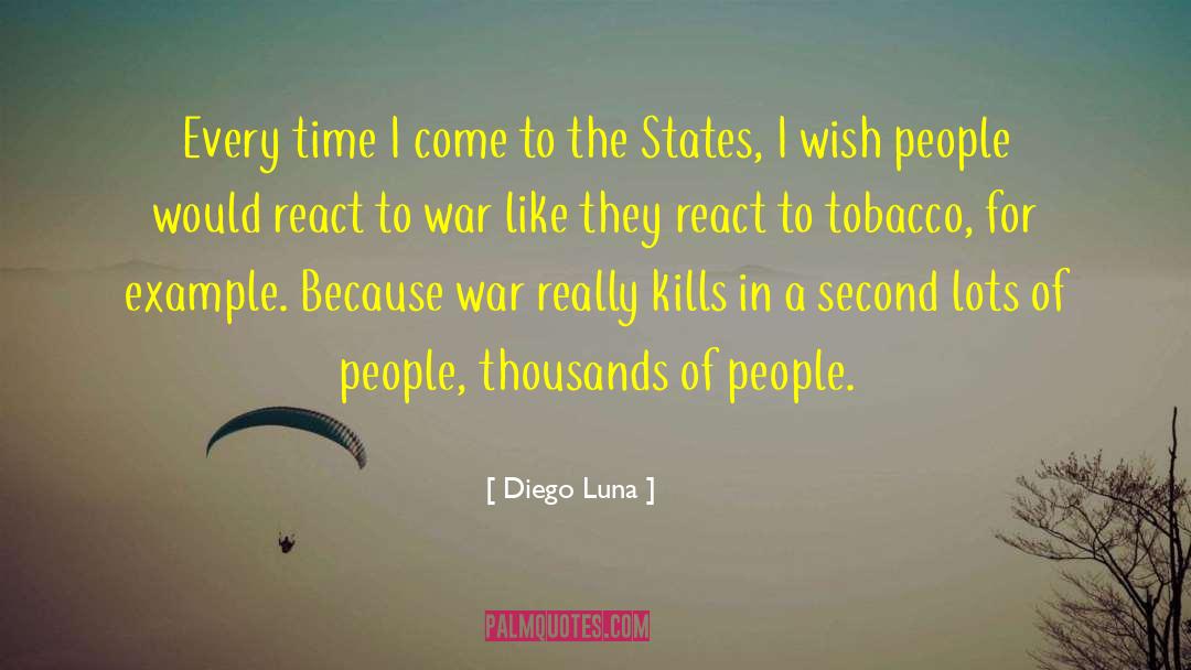 Diego Luna Quotes: Every time I come to