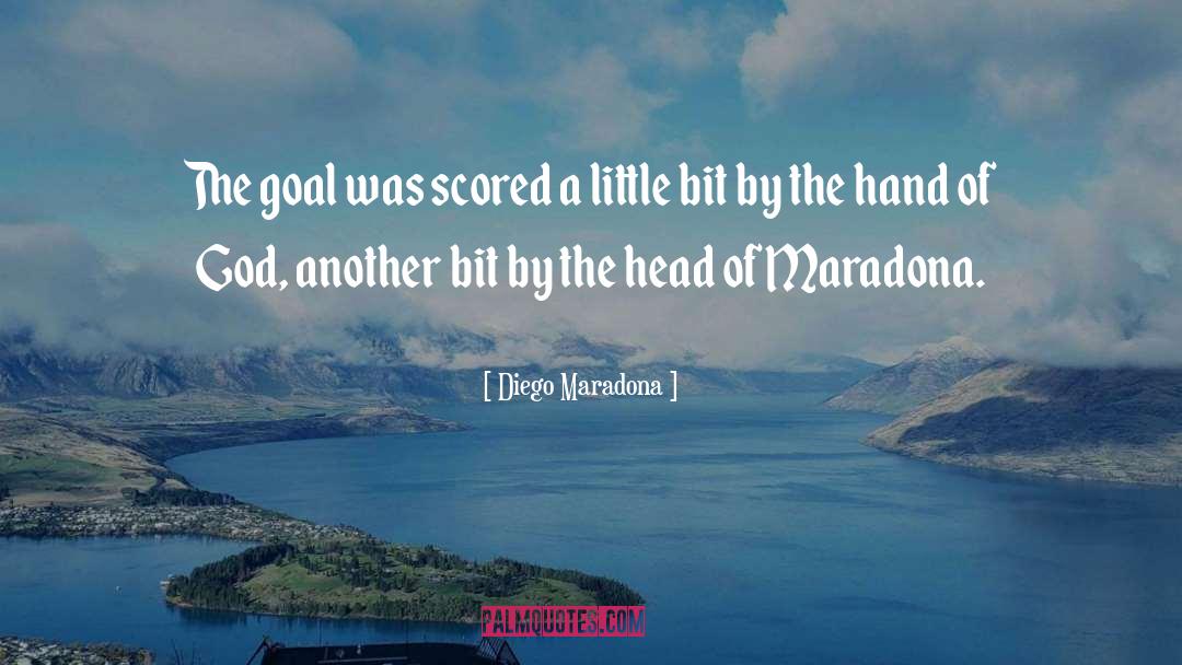 Diego Maradona Quotes: The goal was scored a