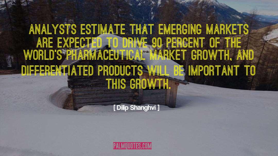 Dilip Shanghvi Quotes: Analysts estimate that emerging markets