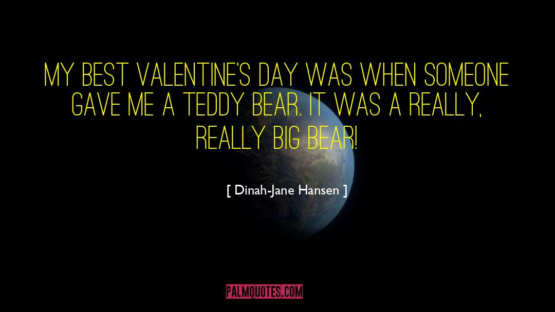 Dinah-Jane Hansen Quotes: My best Valentine's Day was