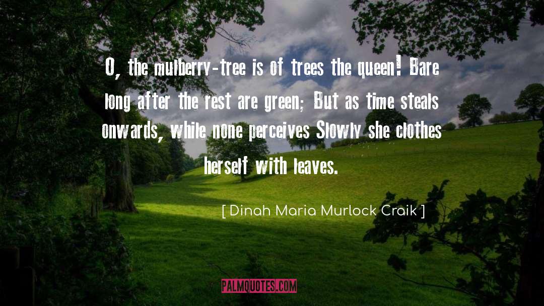 Dinah Maria Murlock Craik Quotes: O, the mulberry-tree is of