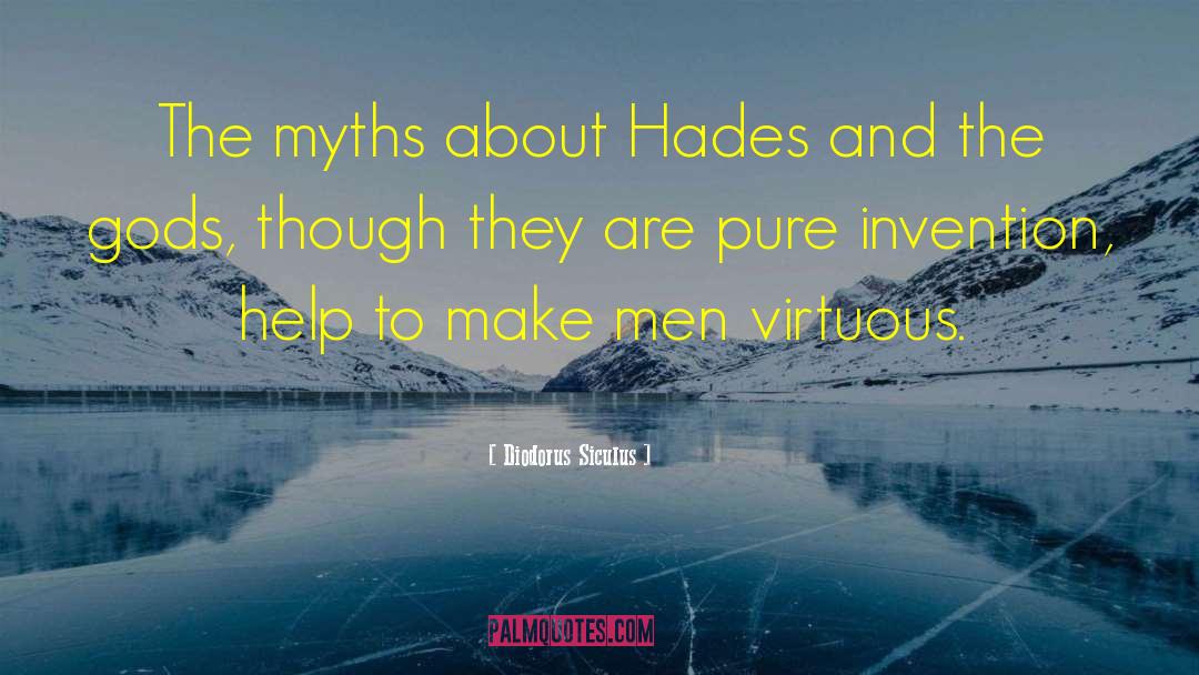 Diodorus Siculus Quotes: The myths about Hades and
