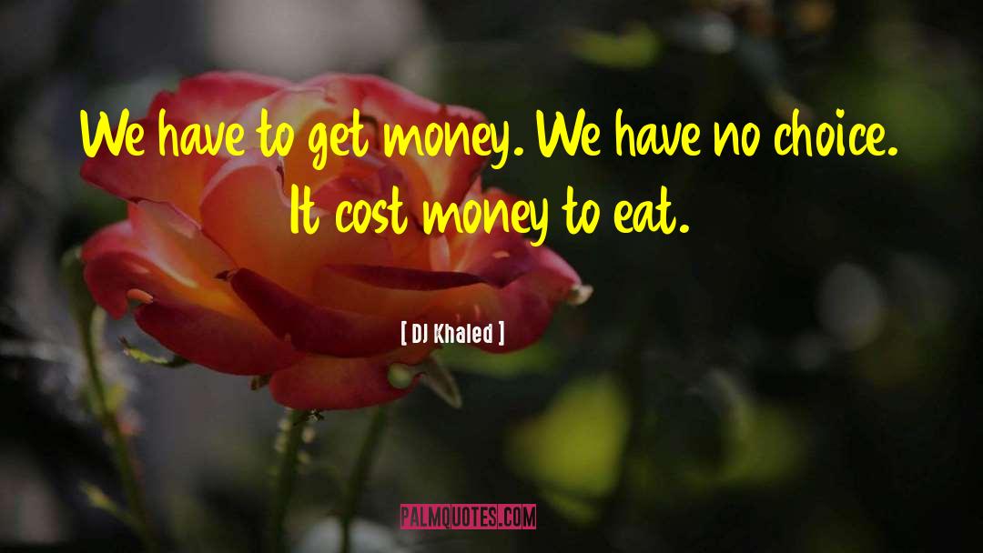 DJ Khaled Quotes: We have to get money.