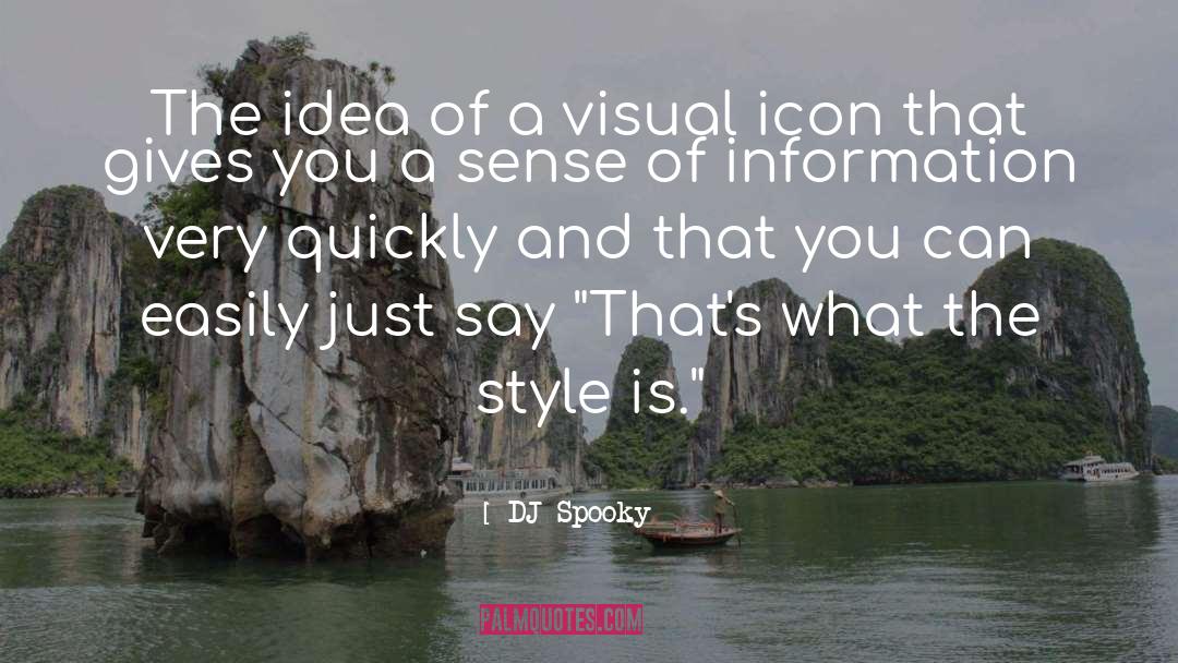 DJ Spooky Quotes: The idea of a visual