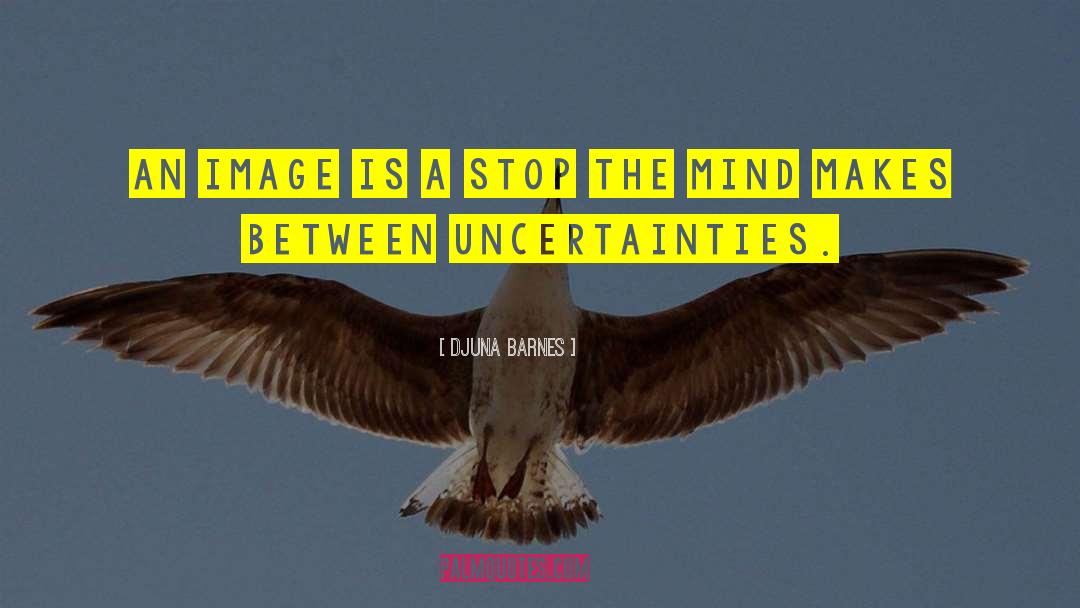 Djuna Barnes Quotes: An image is a stop