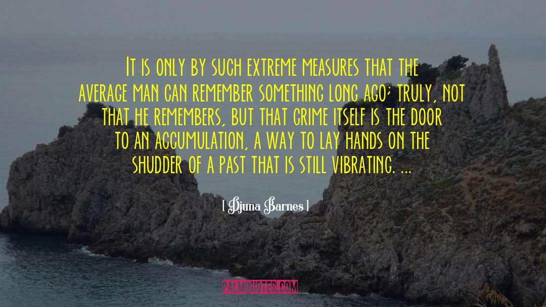 Djuna Barnes Quotes: It is only by such