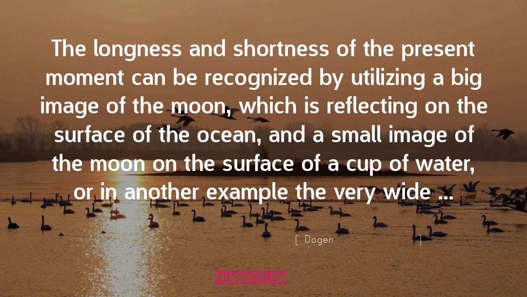 Dogen Quotes: The longness and shortness of