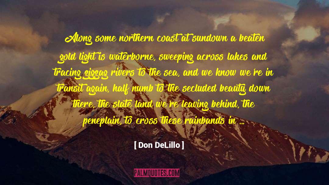 Don DeLillo Quotes: Along some northern coast at