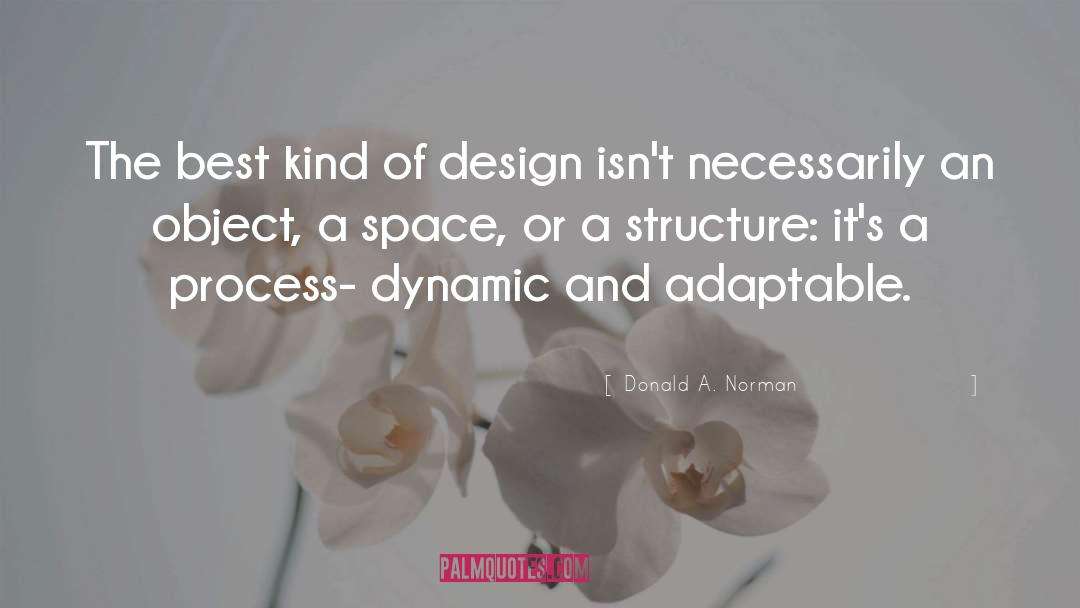 Donald A. Norman Quotes: The best kind of design