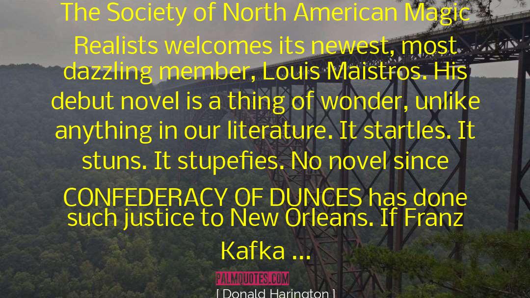 Donald Harington Quotes: The Society of North American