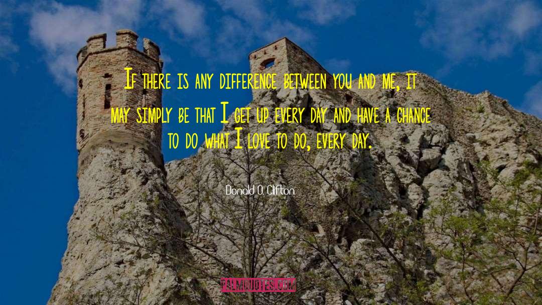 Donald O. Clifton Quotes: If there is any difference