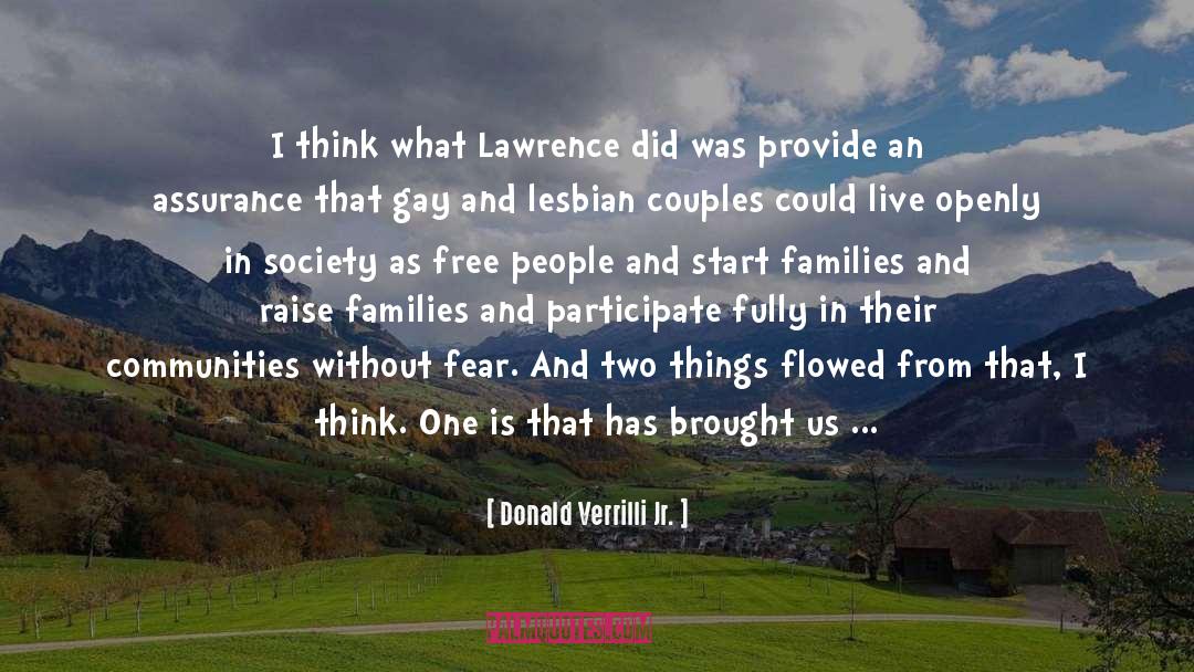 Donald Verrilli Jr. Quotes: I think what Lawrence did