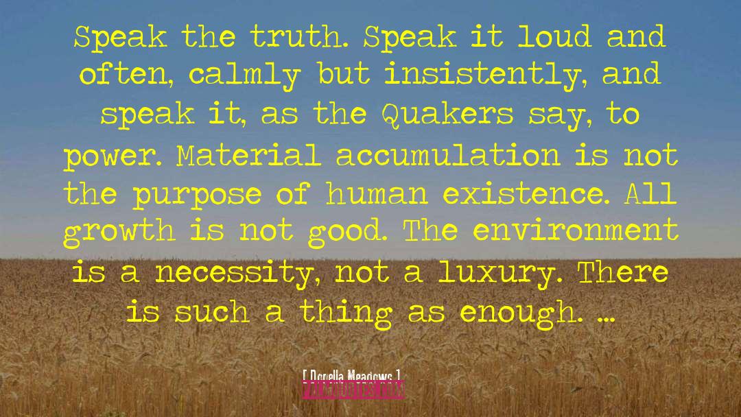Donella Meadows Quotes: Speak the truth.<br> Speak it