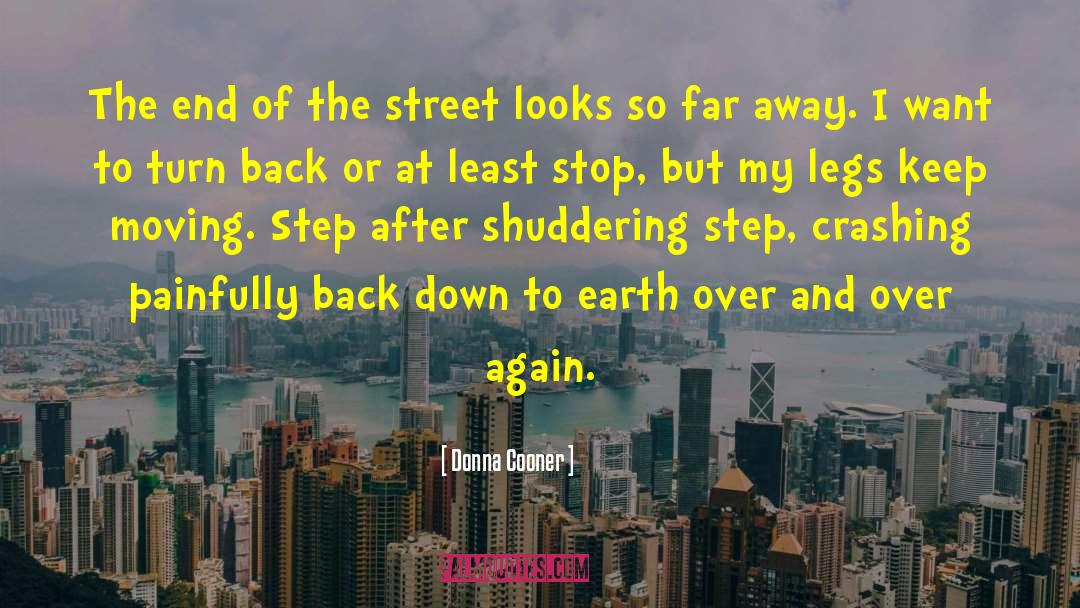 Donna Cooner Quotes: The end of the street