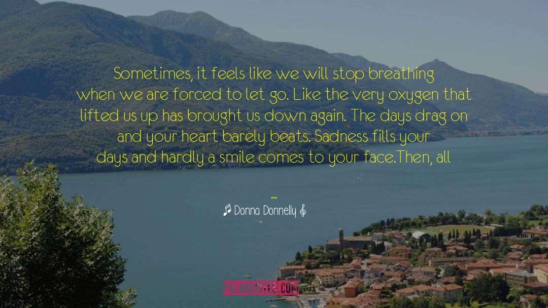Donna Donnelly Quotes: Sometimes, it feels like we
