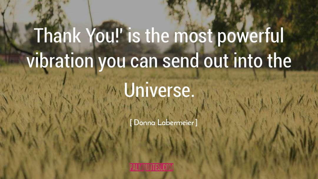 Donna Labermeier Quotes: Thank You!' is the most