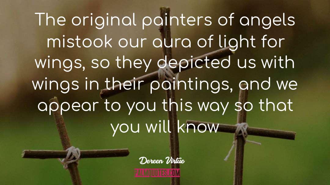 Doreen Virtue Quotes: The original painters of angels