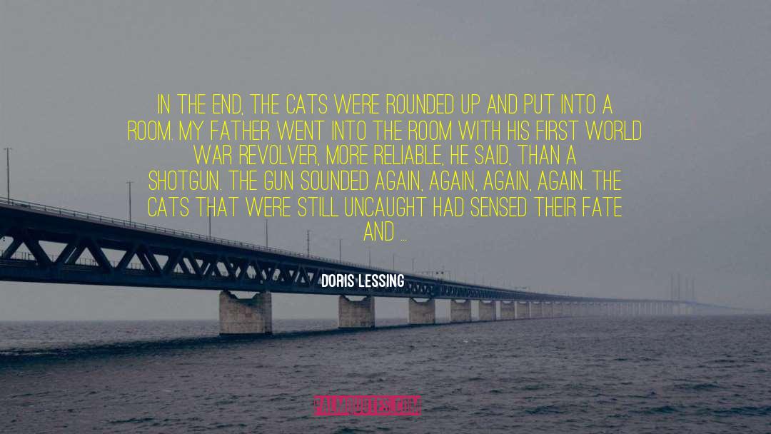 Doris Lessing Quotes: In the end, the cats