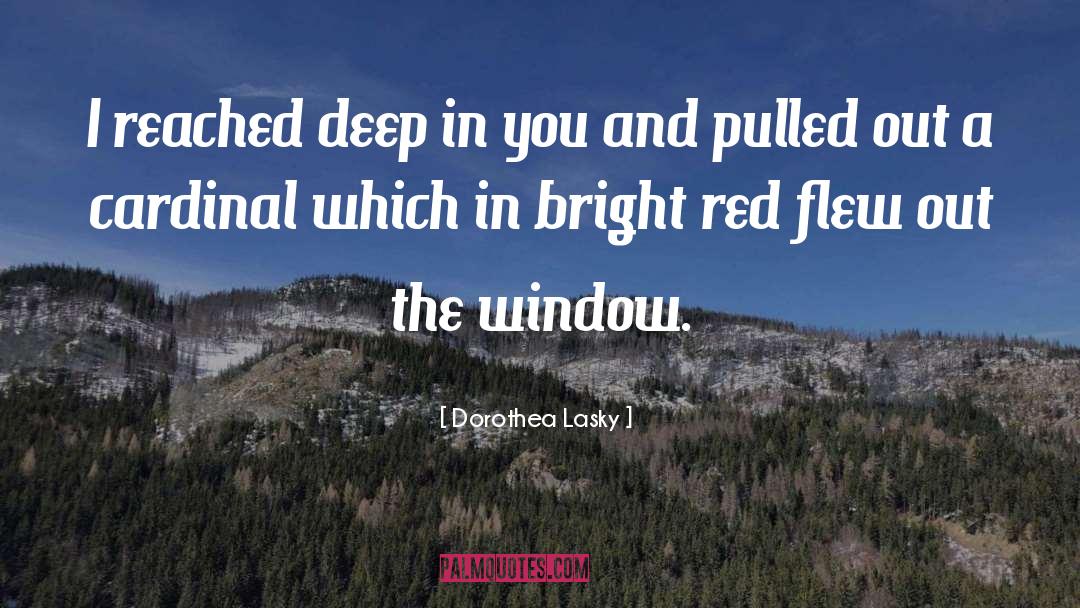 Dorothea Lasky Quotes: I reached deep in you