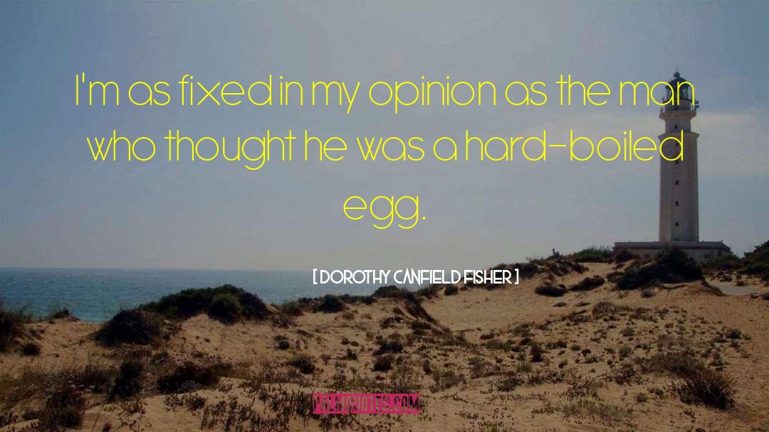 Dorothy Canfield Fisher Quotes: I'm as fixed in my
