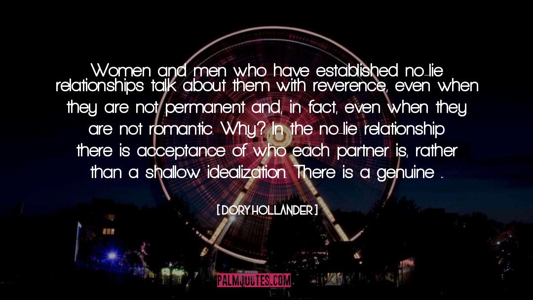 Dory Hollander Quotes: Women and men who have