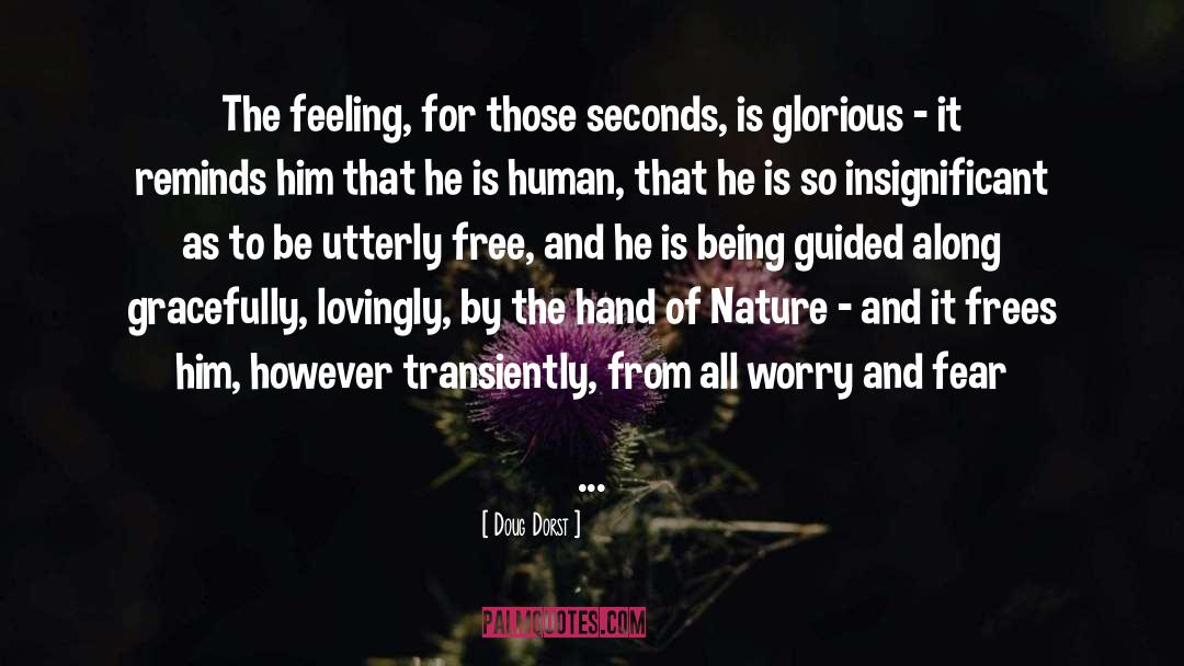 Doug Dorst Quotes: The feeling, for those seconds,