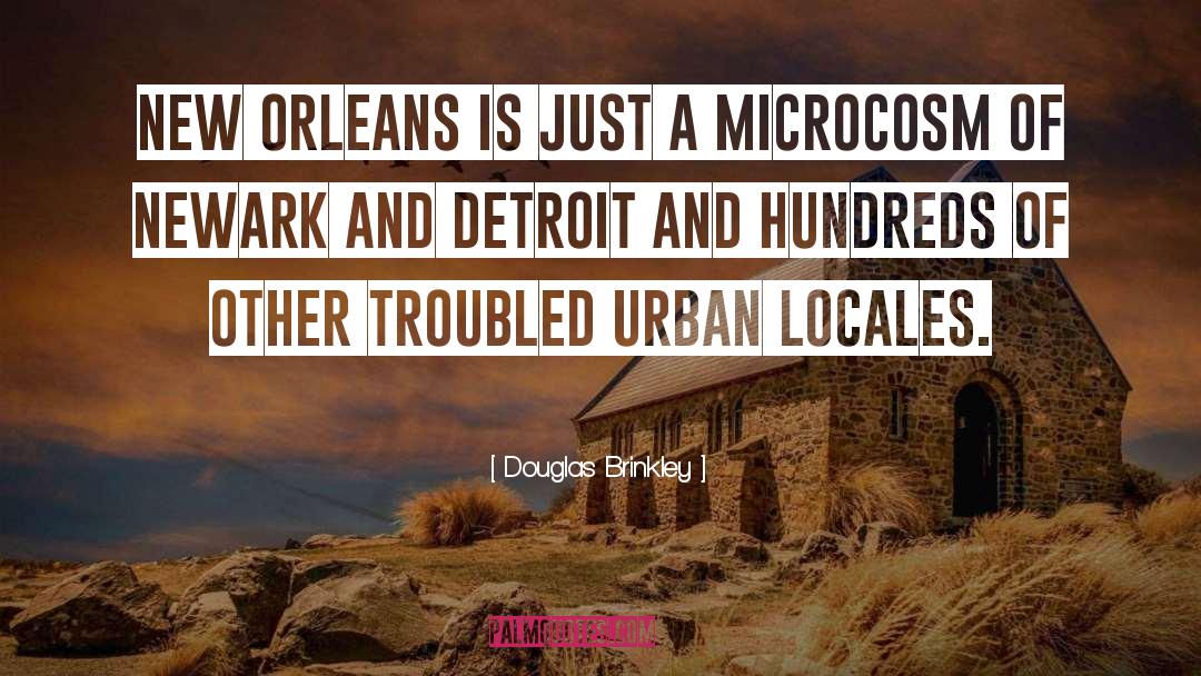 Douglas Brinkley Quotes: New Orleans is just a