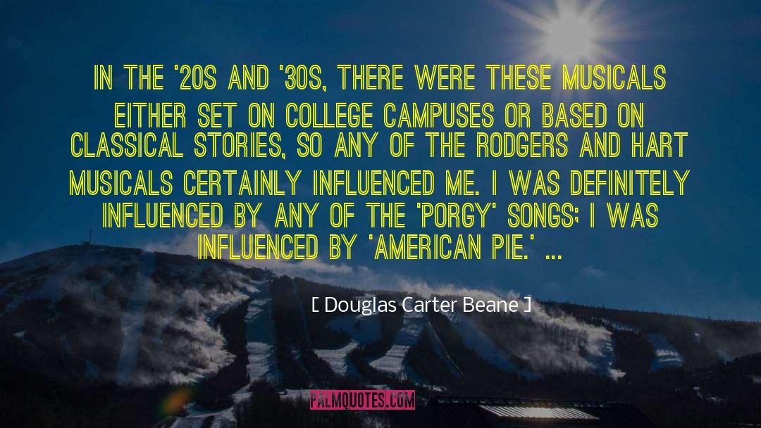 Douglas Carter Beane Quotes: In the '20s and '30s,