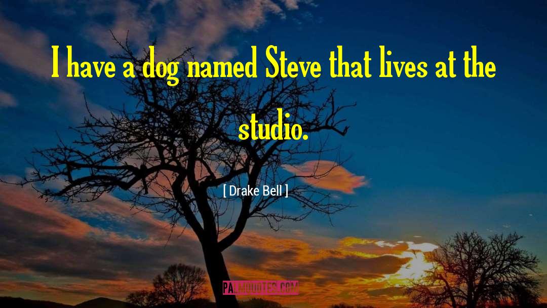 Drake Bell Quotes: I have a dog named