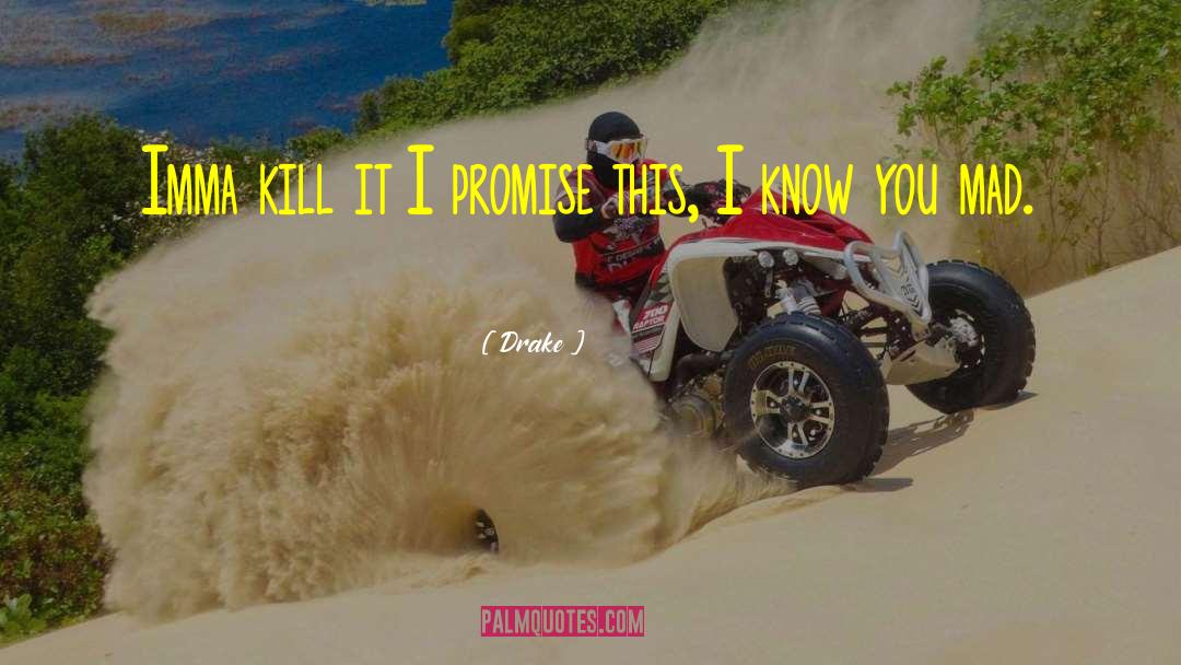 Drake Quotes: Imma kill it I promise