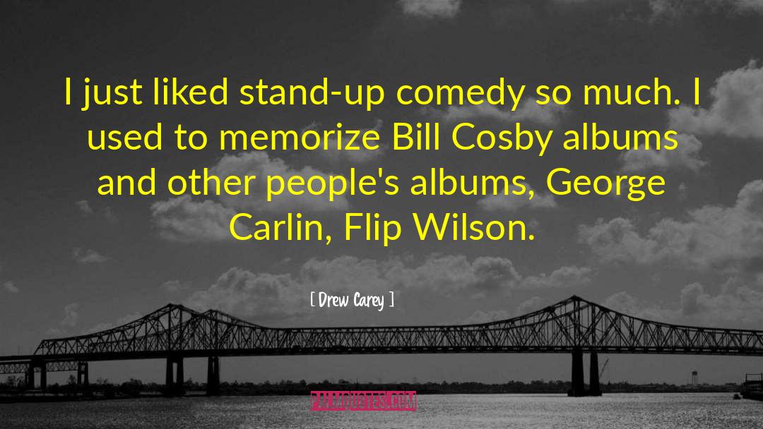 Drew Carey Quotes: I just liked stand-up comedy