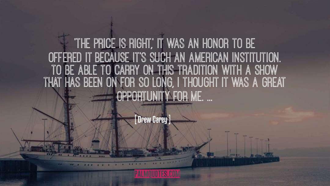 Drew Carey Quotes: 'The Price Is Right,' it