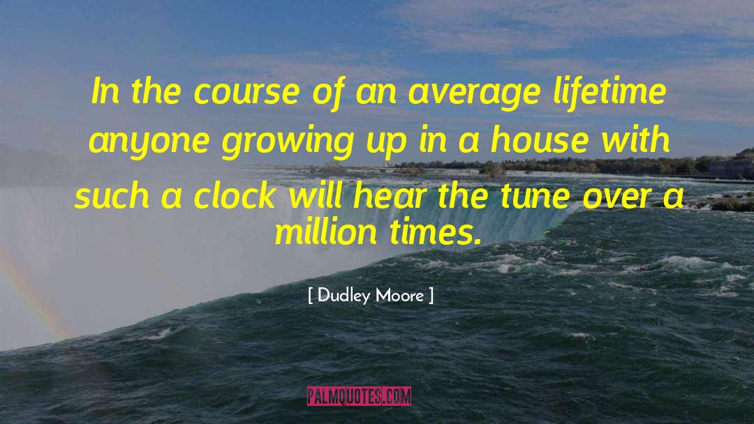 Dudley Moore Quotes: In the course of an