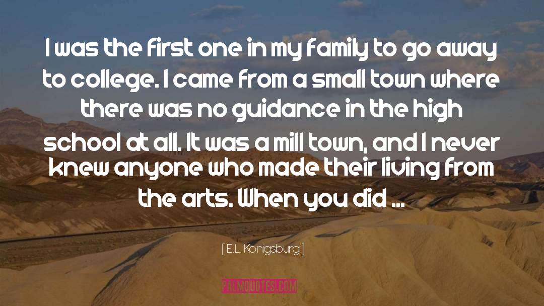 E.L. Konigsburg Quotes: I was the first one