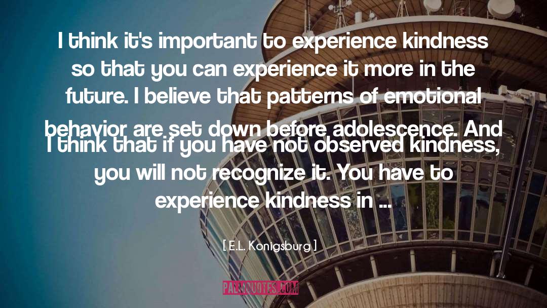 E.L. Konigsburg Quotes: I think it's important to