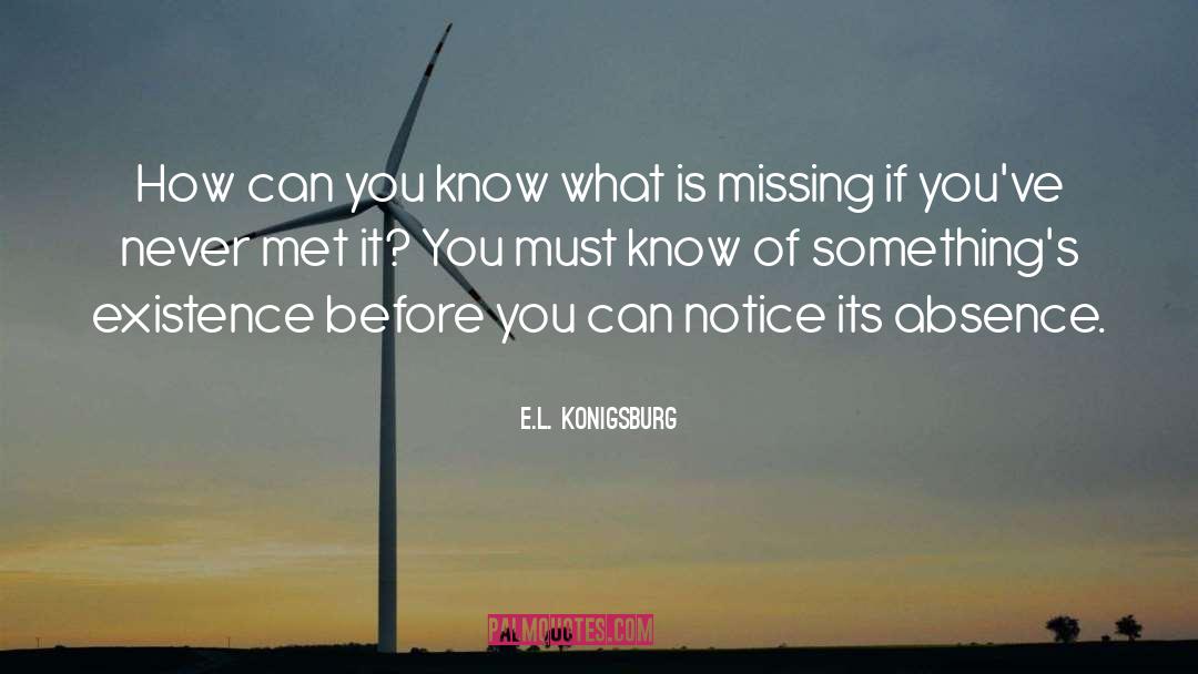 E.L. Konigsburg Quotes: How can you know what