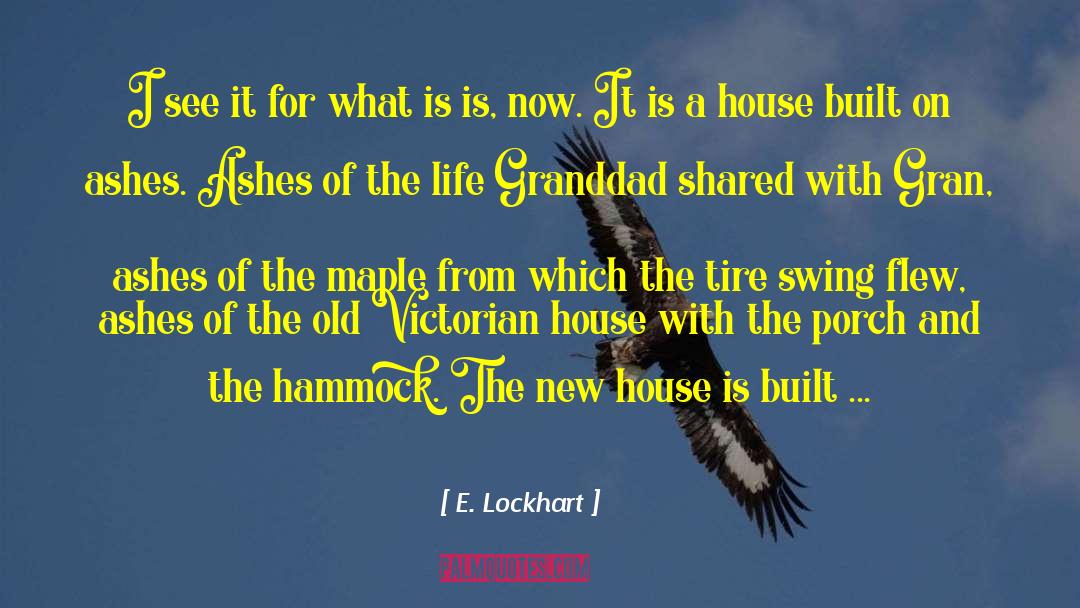 E. Lockhart Quotes: I see it for what