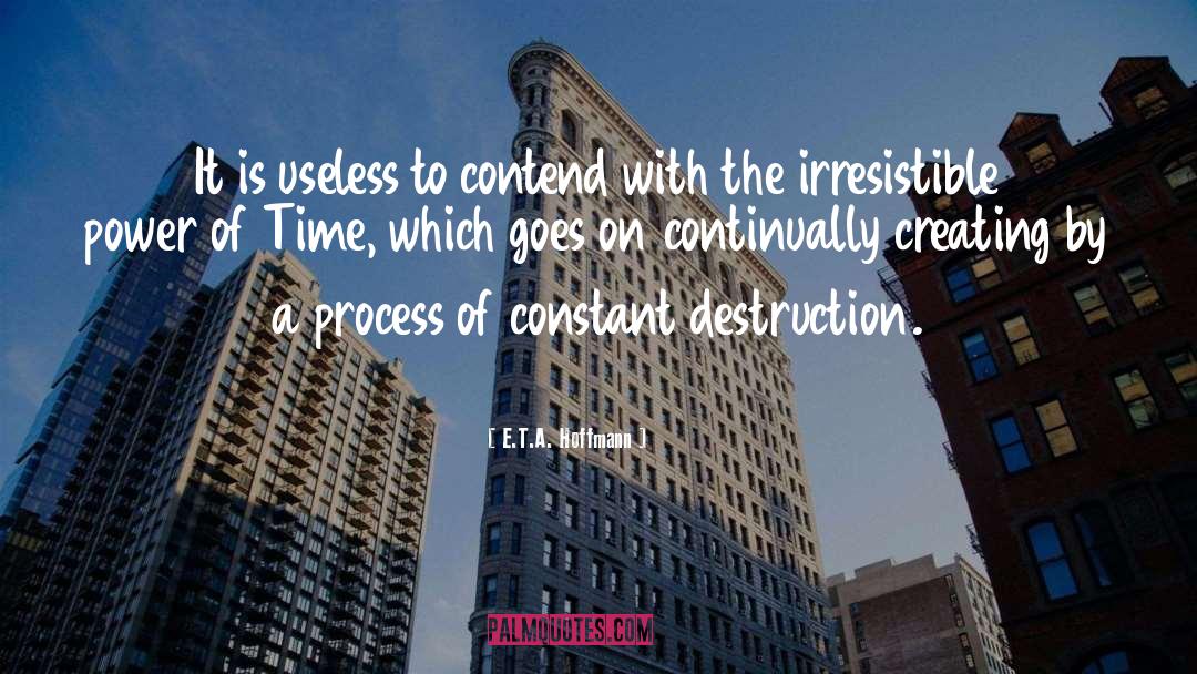 E.T.A. Hoffmann Quotes: It is useless to contend