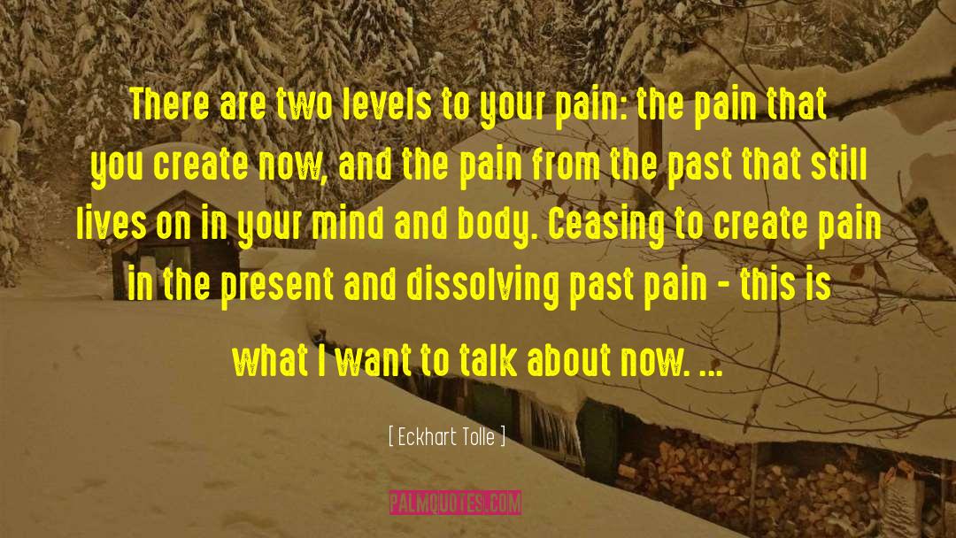 Eckhart Tolle Quotes: There are two levels to