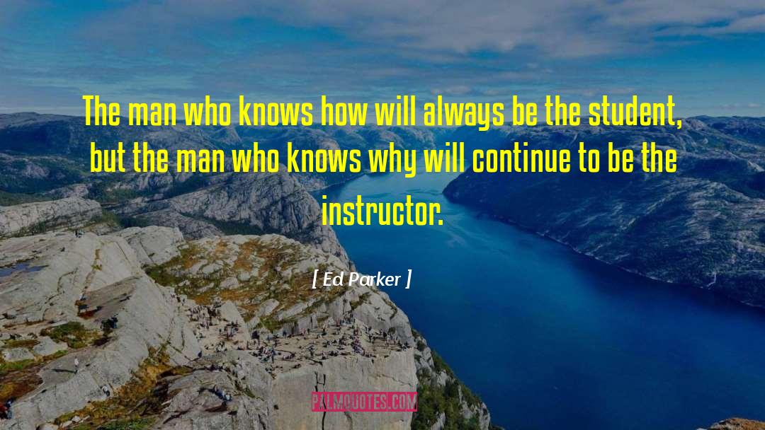Ed Parker Quotes: The man who knows how