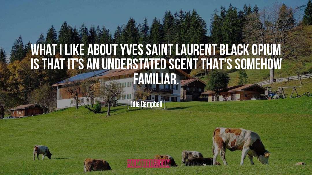 Edie Campbell Quotes: What I like about Yves